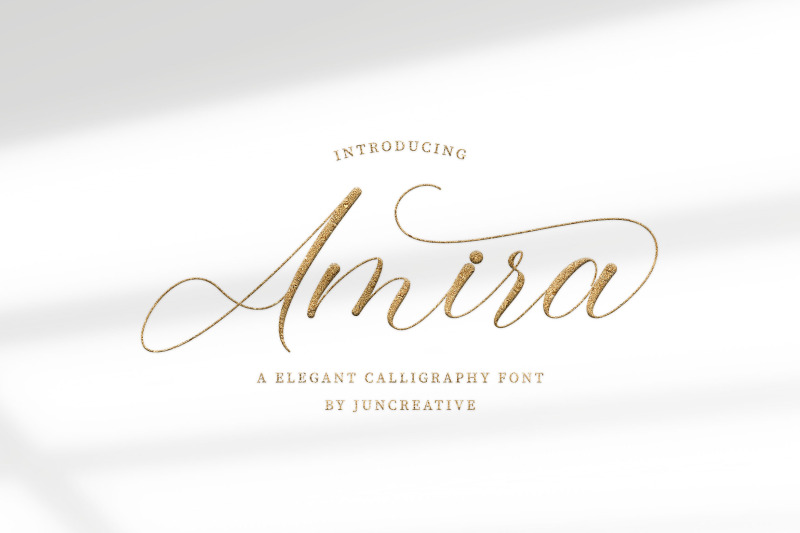 Amira Script By JunCreative | TheHungryJPEG