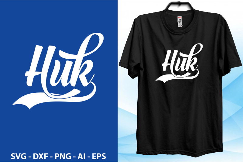 huk svg cut file By orpitabd TheHungryJPEG