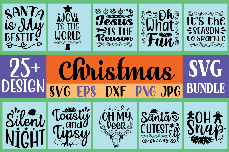 Christmas Svg Design Bundle By Printstore | TheHungryJPEG.com