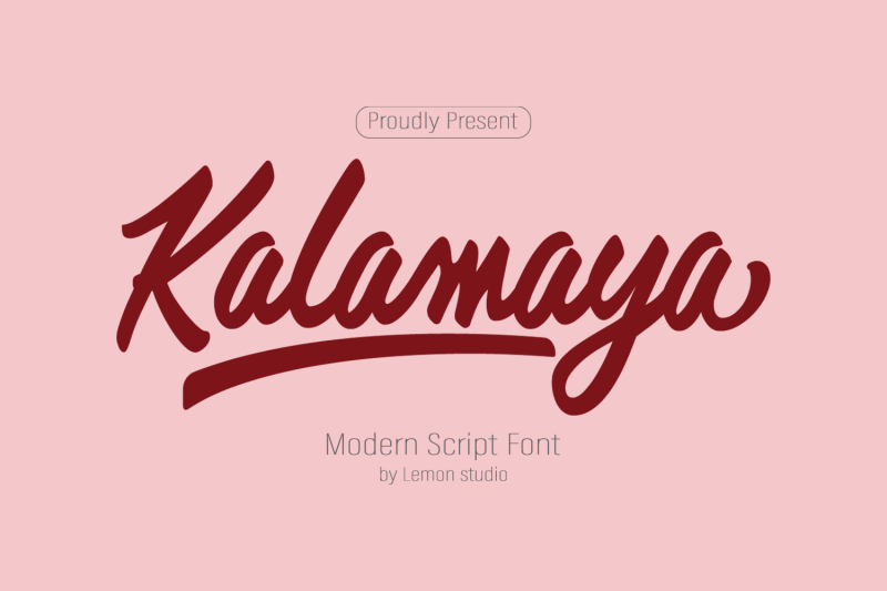 Kalamaya By Lemon-studio | TheHungryJPEG