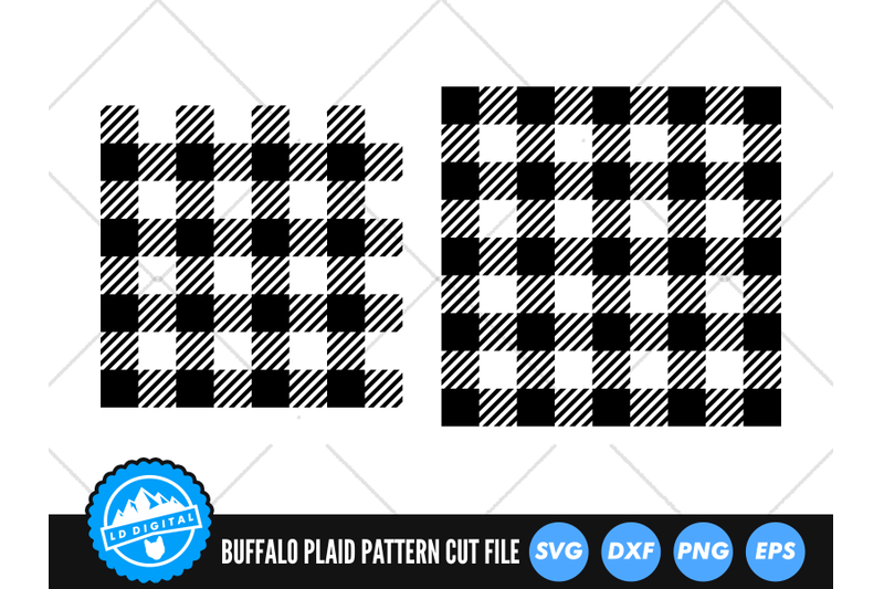 Buffalo Plaid Pattern SVG | Seamless Buffalo Plaid Pattern Cut File By ...