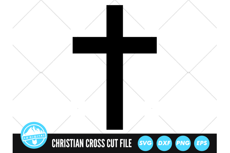 Christian Cross SVG | Religious SVG By LD Digital | TheHungryJPEG