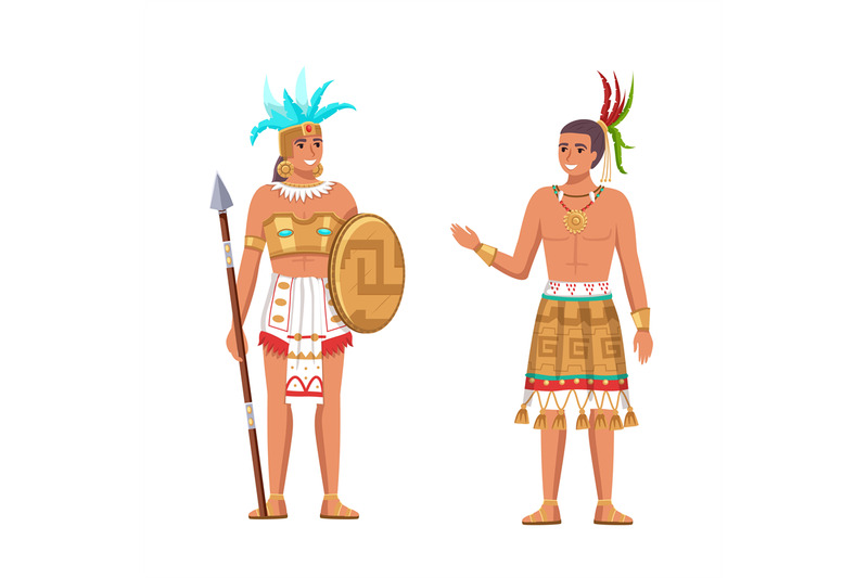 Indians Maya civilization. Historical heritage. Native American ethnic ...