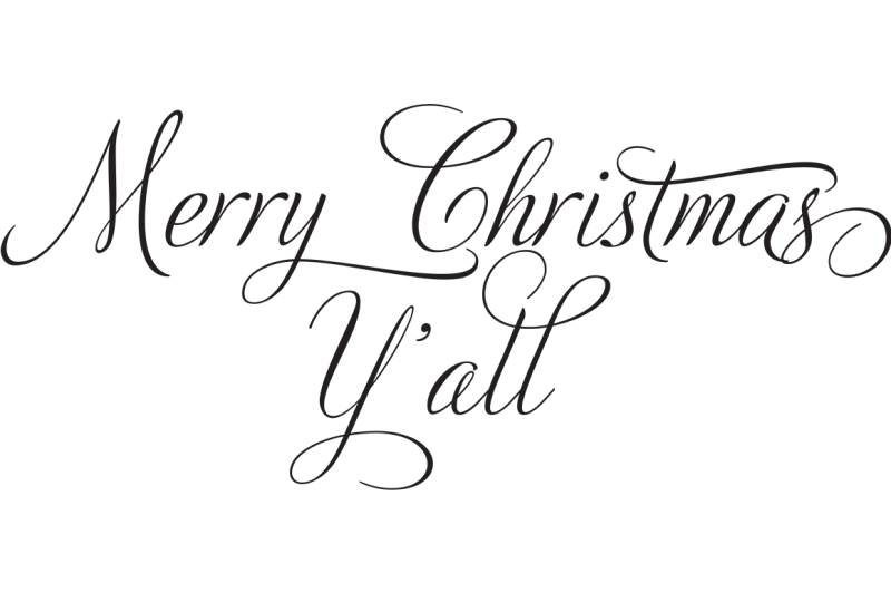 Free Merry Christmas Y'all Svg Free SVG PNG EPS DXF File