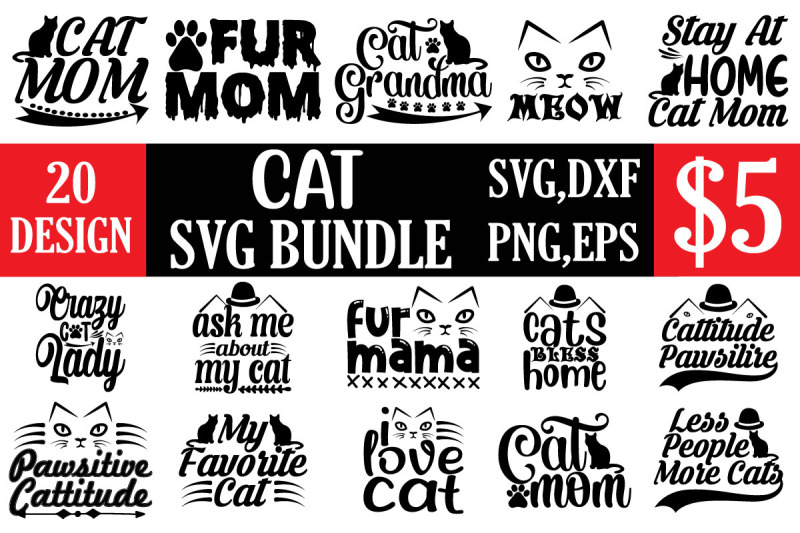 cat svg bundle By design svg | TheHungryJPEG