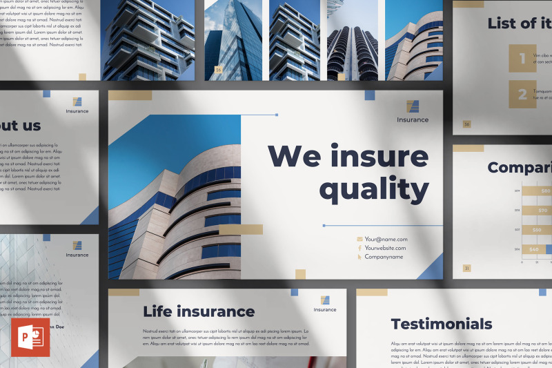 insurance company presentation pdf