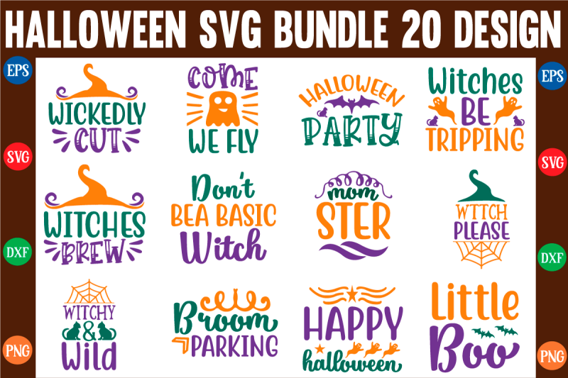 Halloween Svg Bundle By Print Store | TheHungryJPEG