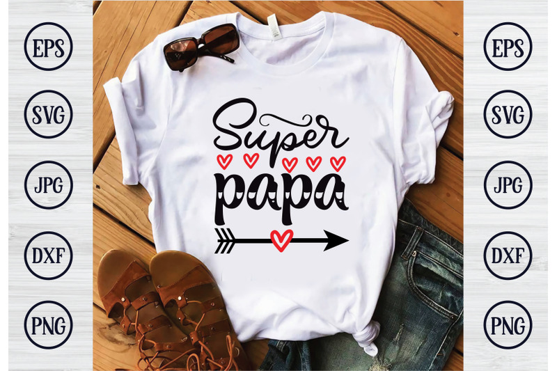 super papa By design svg | TheHungryJPEG