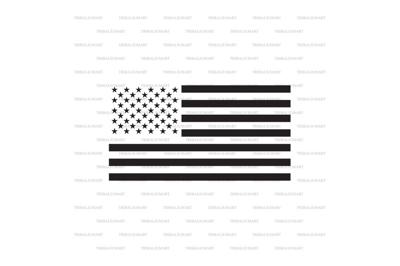 USA black flag (American transparent flag, United States of America) By ...