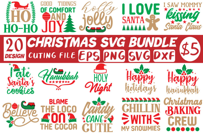 Christmas svg bundle By design svg | TheHungryJPEG