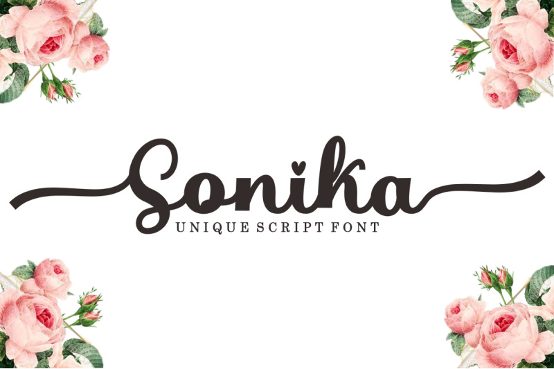 Sonika Script By Bosstype Studio | TheHungryJPEG