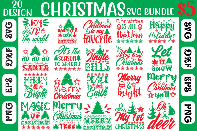 Christmas svg bundle By design svg | TheHungryJPEG