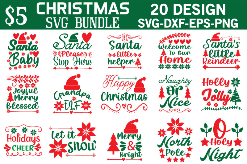 Christmas svg bundle By design svg | TheHungryJPEG