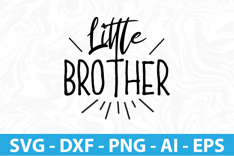 Little Brother SVG By orpitaroy | TheHungryJPEG