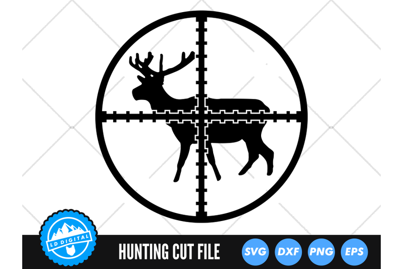 Deer Hunting SVG | Hunting SVG | Hunter Cut FIle By LD Digital ...