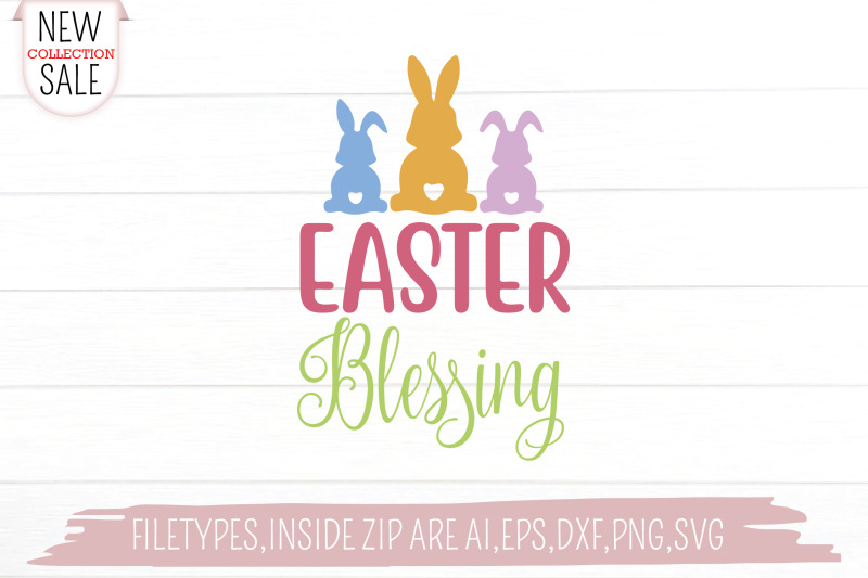 Easter Blessing Svg Cut file By Jasim | TheHungryJPEG