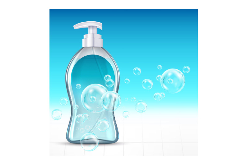 Liquid Soap Creative Promotional Poster Vector By Pikepicture ...