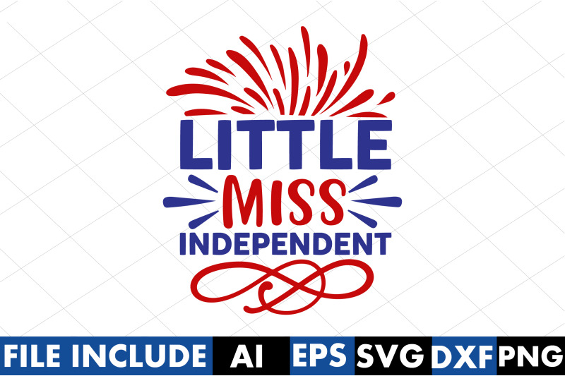 Little Miss Independent By pacific store | TheHungryJPEG