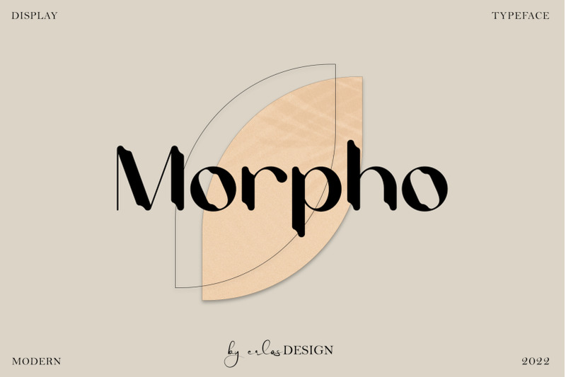 Morpho By ErlosDesign | TheHungryJPEG