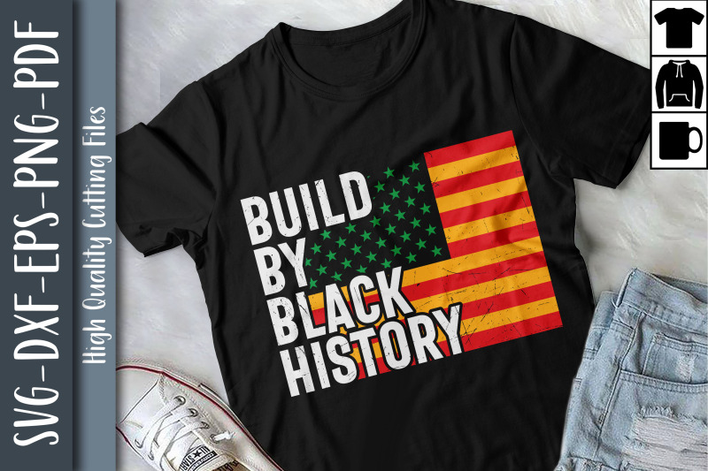 Juneteenth Built By Black History Gift By Unlimab | TheHungryJPEG