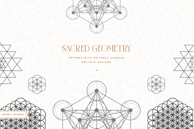 Sacred Geometry By Wumi Studio | TheHungryJPEG