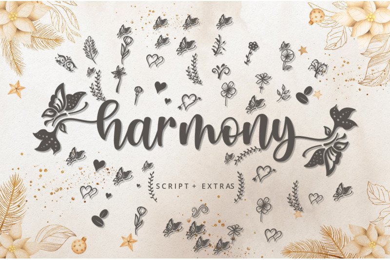 Harmony Script By Cut Story | TheHungryJPEG