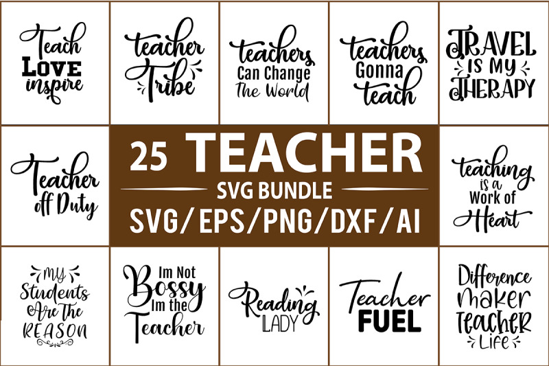 Teacher SVG Bundle By orpitabd | TheHungryJPEG