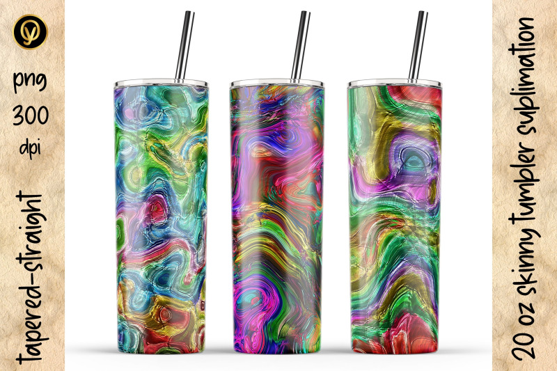 20 Oz Skinny Tumbler Sublimation. By oyonni design | TheHungryJPEG