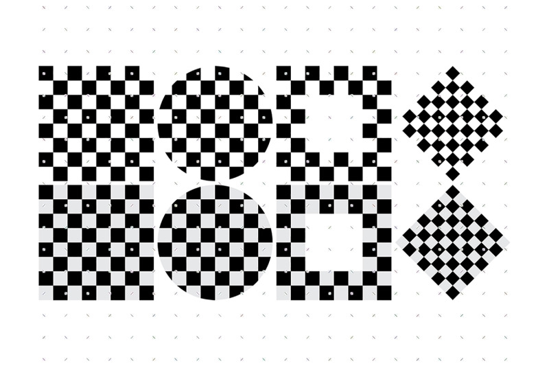 Checkered Pattern SVG By CrafterOks | TheHungryJPEG