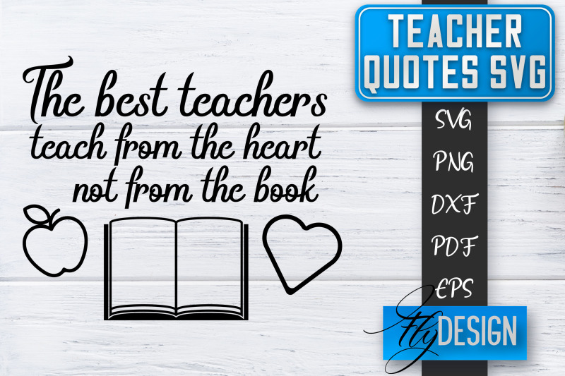 Teacher SVG | Teacher Quotes SVG | Back to school SVG By Fly Design ...