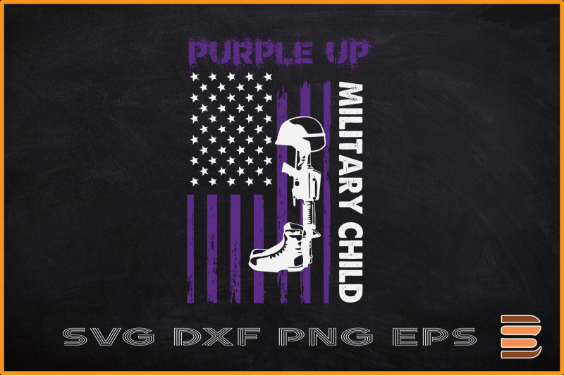 Purple Up Military Kids Military Child By Chippoadesign 