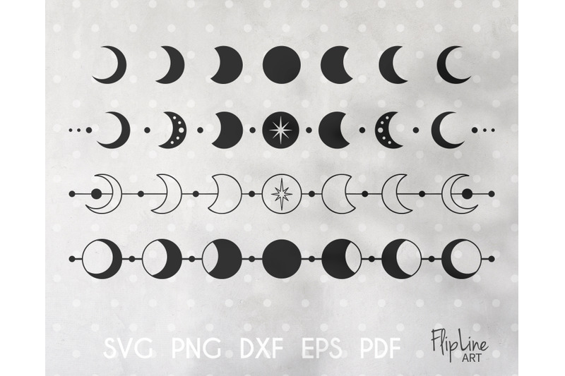 50 Moon SVG, Moon Silhouette, Moon Vector, Moon Cricut, Moon Vector, Moon  Clipart, Moon Png, Crescent Moon Svg, Moon Phase Svg, Moon Bundle