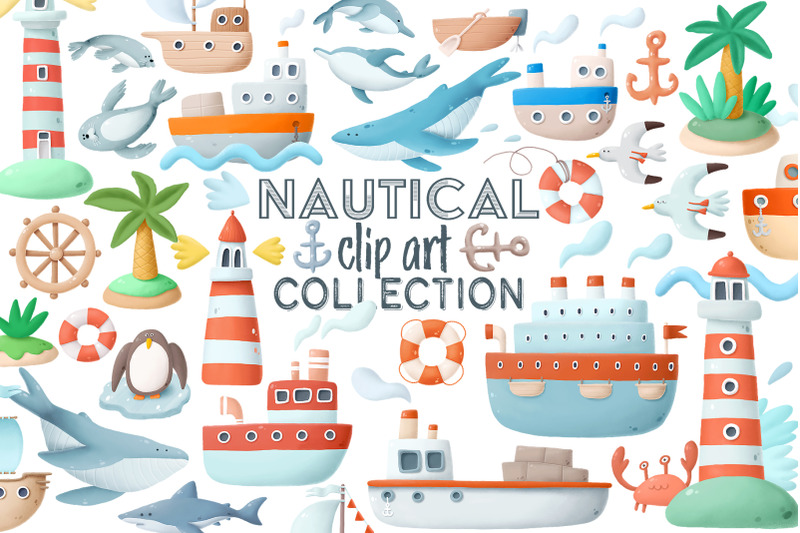 Nautical Clipart Collection By An Kle 