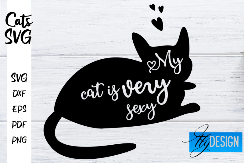 Cats SVG | Funny Cats Sayings SVG | Cat Quotes Design By Fly Design ...