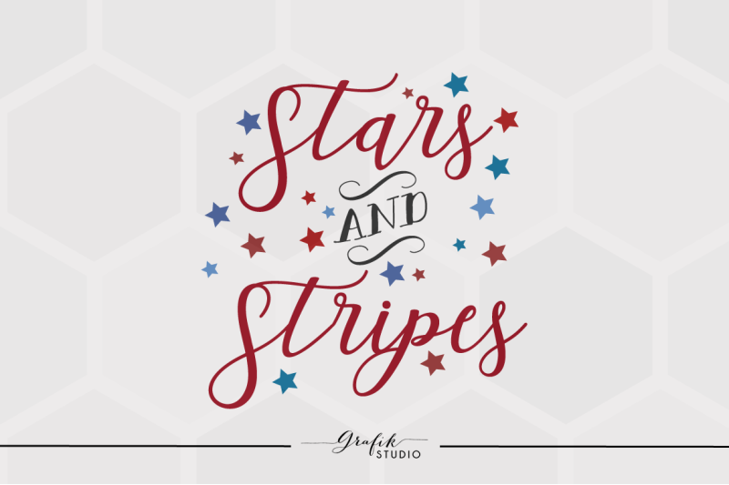 Stars and Stripes Svg By GrafikStudio | TheHungryJPEG