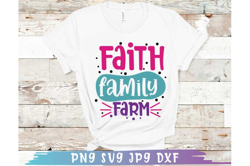 Faith family farm By artstudio | TheHungryJPEG