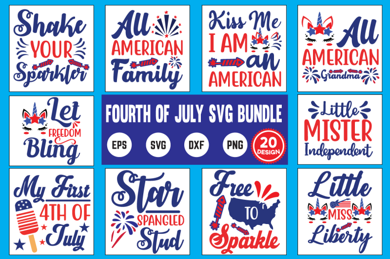 Fourth of july svg bundle independence day, 4th of july, usa, july 4 ...