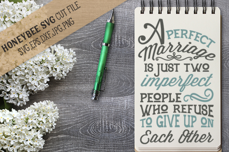A Perfect Marriage By Honeybee Svg Thehungryjpeg Com