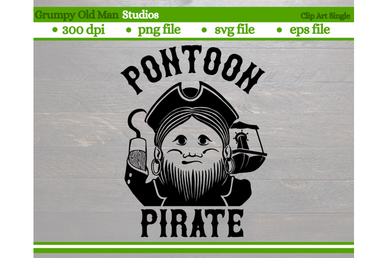 pontoon pirate | pontoon boat | lake boat By Grumpy Old Man Studios ...