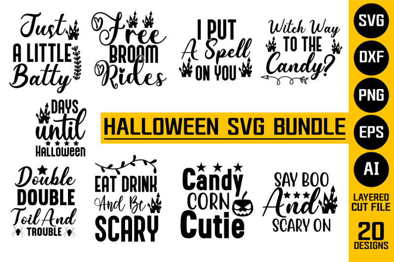 Halloween SVG Bundle, Halloween SVG, Witch SVG, Ghost Svg, Pumpkin Svg ...