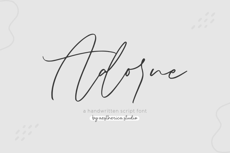 Adorne By Aestherica Studio | TheHungryJPEG