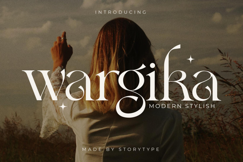 wargika Typeface By Storytype Studio | TheHungryJPEG