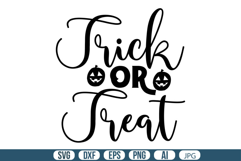 Trick or Treat By craftstore | TheHungryJPEG