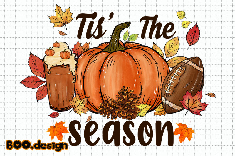 Autumn Tis The Season Graphics By Boodesign Thehungryjpeg