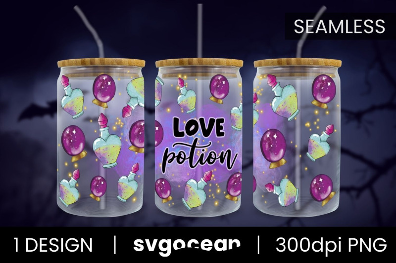 Love Potion Can Glass PNG By SvgOcean | TheHungryJPEG