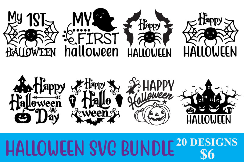 HALLOWEEN SVG BUNDLE By Designgallery65 | TheHungryJPEG