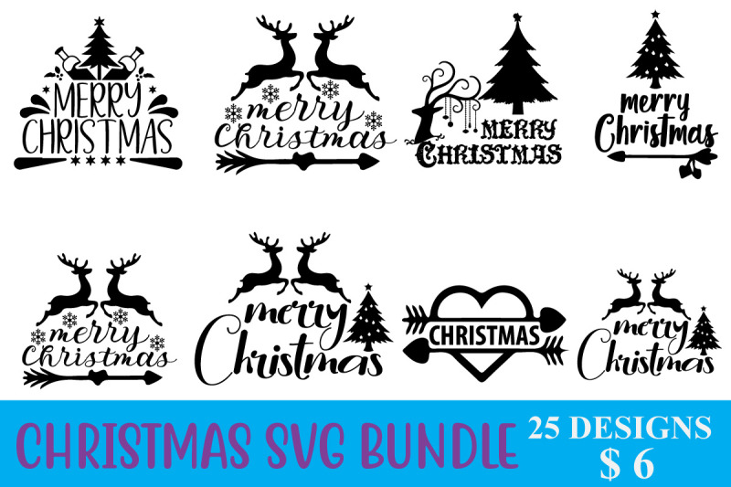 CHRISTMAS SVG BUNDLE By Designgallery65 | TheHungryJPEG