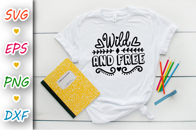 Wild And Free By dream_on_design TheHungryJPEG