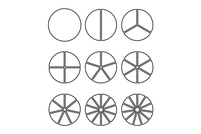 Pie chart or graphic, precieuse part of circle infographic By 09910190 ...