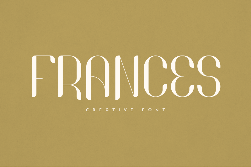 Frances By VPcreativeshop | TheHungryJPEG